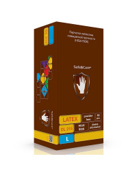 Перчатки латексные особо прочные SAFE&CARE, L